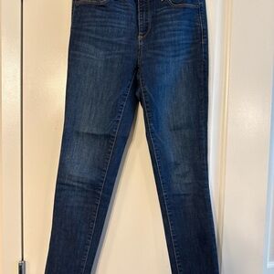 Classic Dark Blue Women's Skinny Jeans